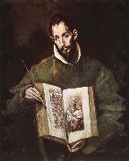 El Greco St Luke Germany oil painting artist
